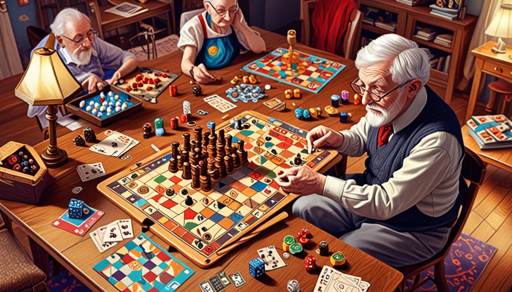 Board Games for Seniors Boosting Cognitive Skills and Brain Health