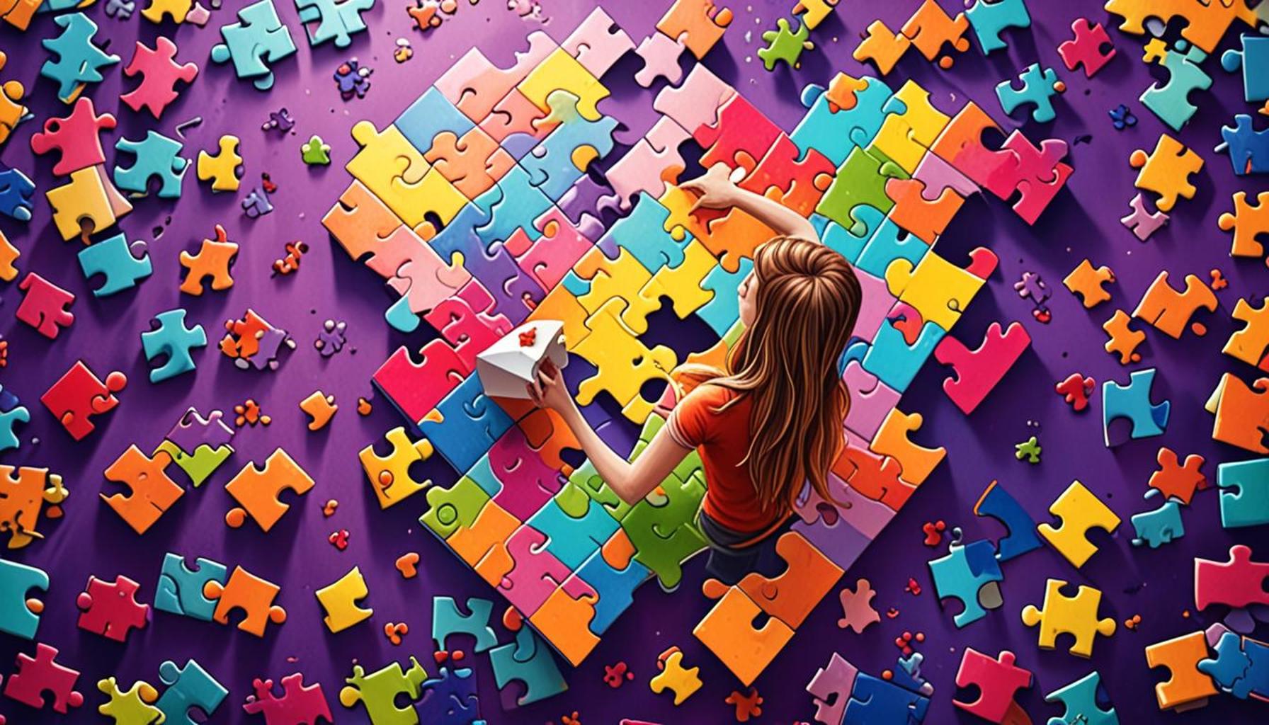 Puzzle challenges to enhance mental agility in adults